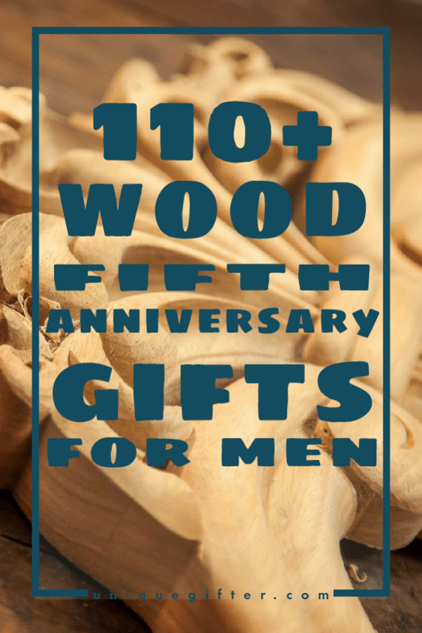 Anniversary Gift Ideas For Guys
 110 Wooden 5th Anniversary Gifts for Men Unique Gifter