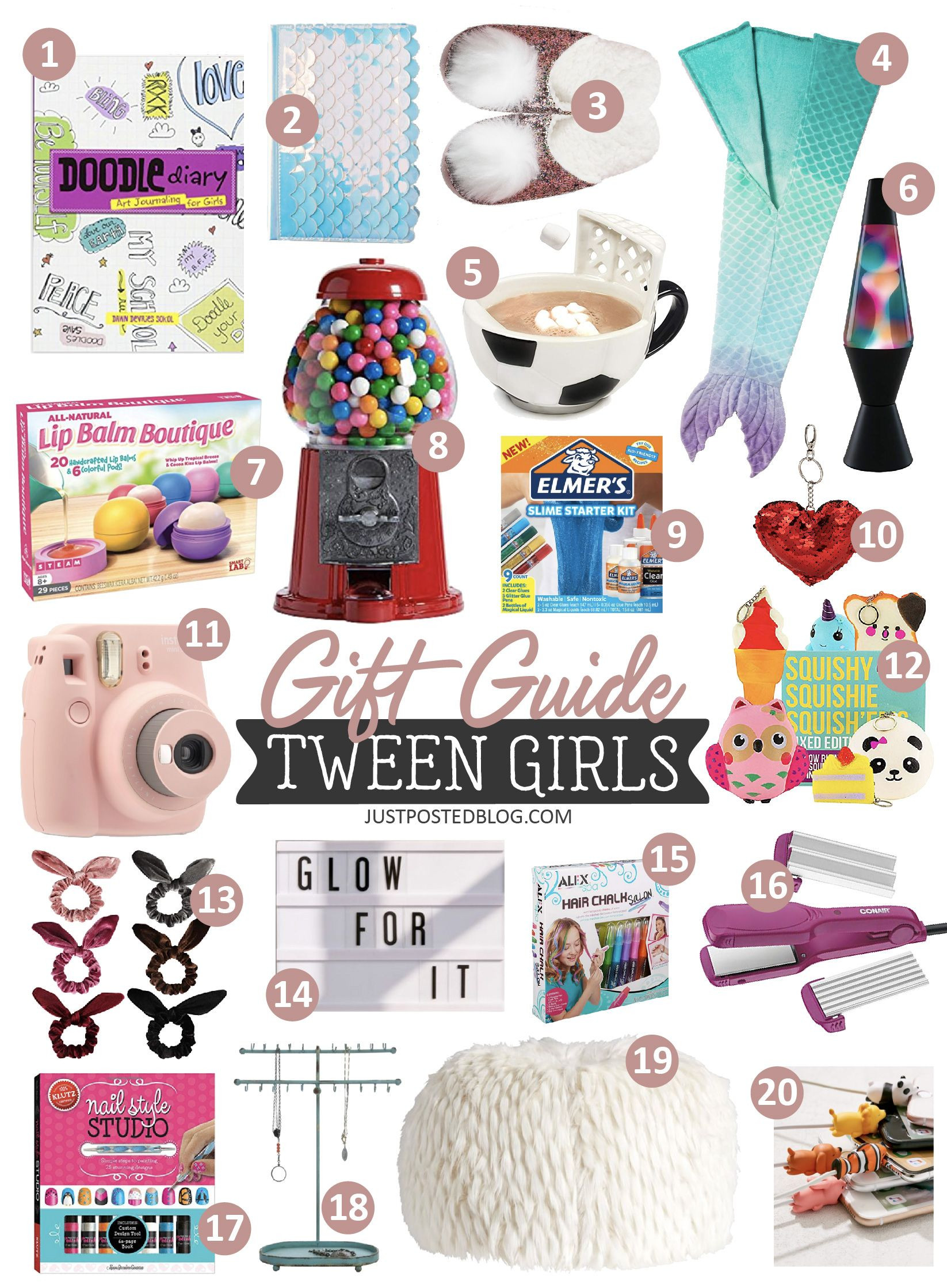 Best Gift Ideas For Tween Girls
 Gift Guide for Tween Girls • 20 Items • Perfect for a