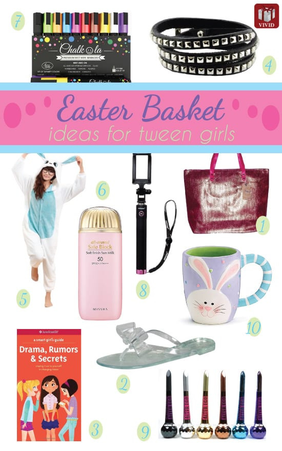 Birthday Gift Ideas For Teenage Girls 14
 Top 10 Easter Basket Ideas for Tween Girls Vivid s Gift