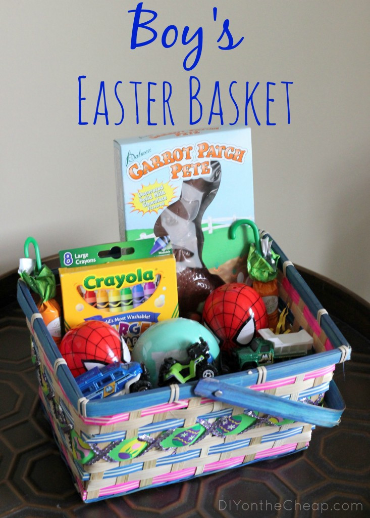 Boy Easter Gift
 Boy s Easter Basket Ideas Erin Spain