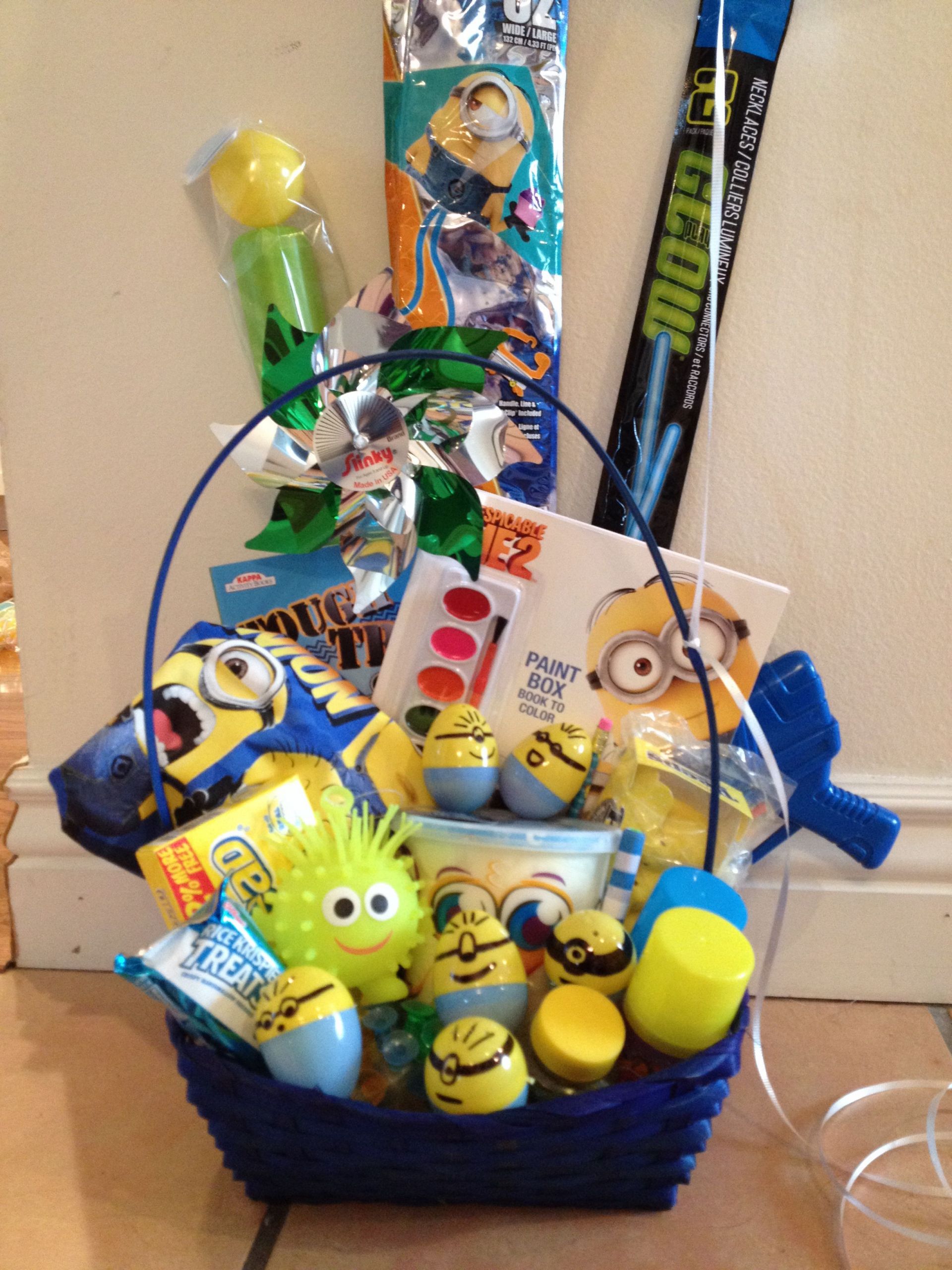Boy Easter Gift
 DIY Minion Despicable Me Easter Basket for boys