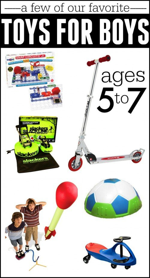 Boys Gift Ideas Age 6
 Best Gifts for Boys Ages 5 7 I Can Teach My Child