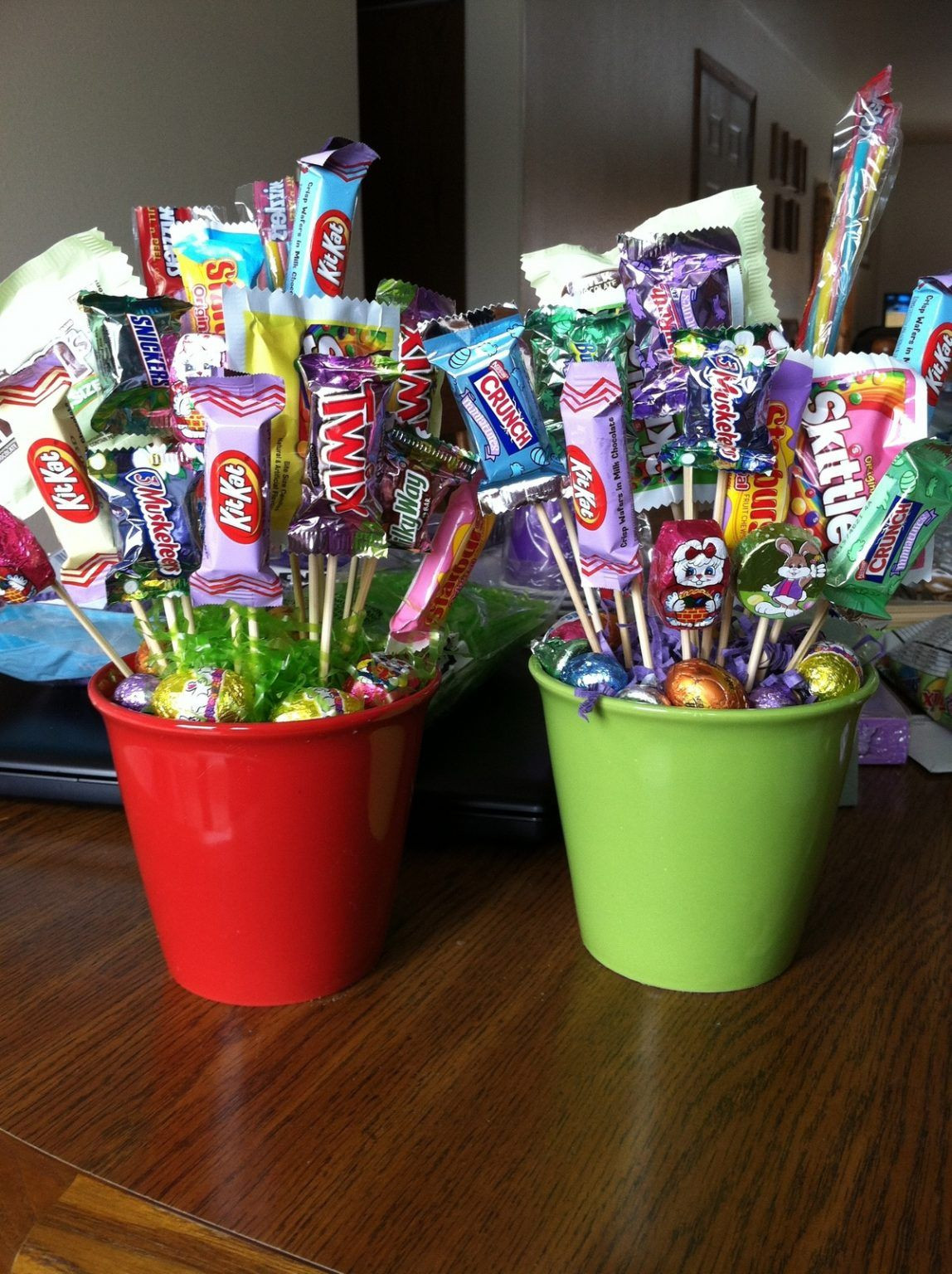 Candy Baskets For Valentines Day
 60 Adorable DIY Valentine s Day Gift Baskets For Him That