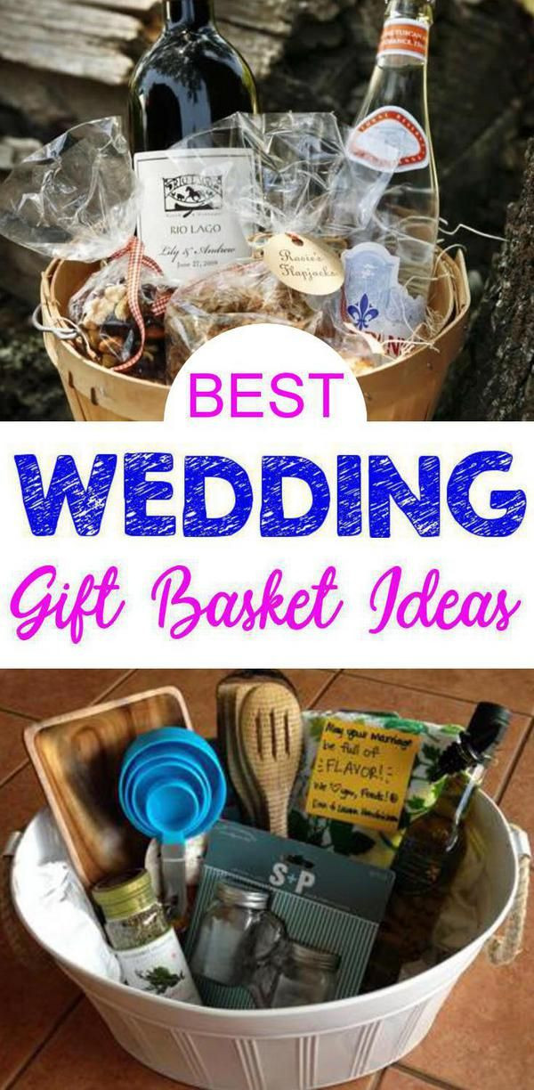 Creative Gift Ideas For Couples
 Wedding Gift Baskets Simple and creative t basket