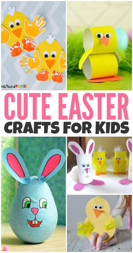 Cute Easter Ideas For Toddlers
 Cute Easter Crafts for Kids