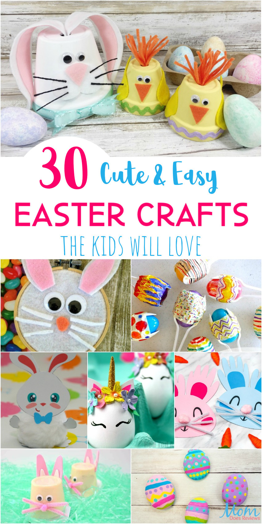 Cute Easter Ideas For Toddlers
 30 Cute & Easy Easter Crafts the Kids will Love