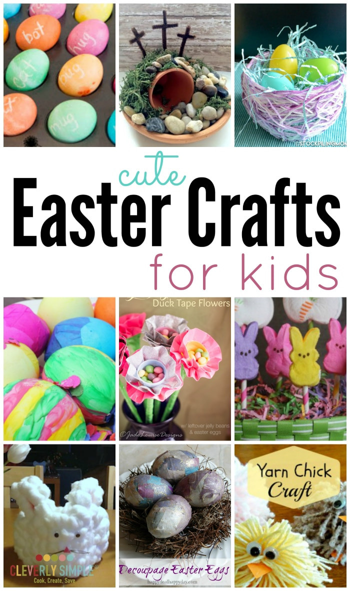 Cute Easter Ideas For Toddlers
 Cute Easter Crafts For Kids Cleverly Simple