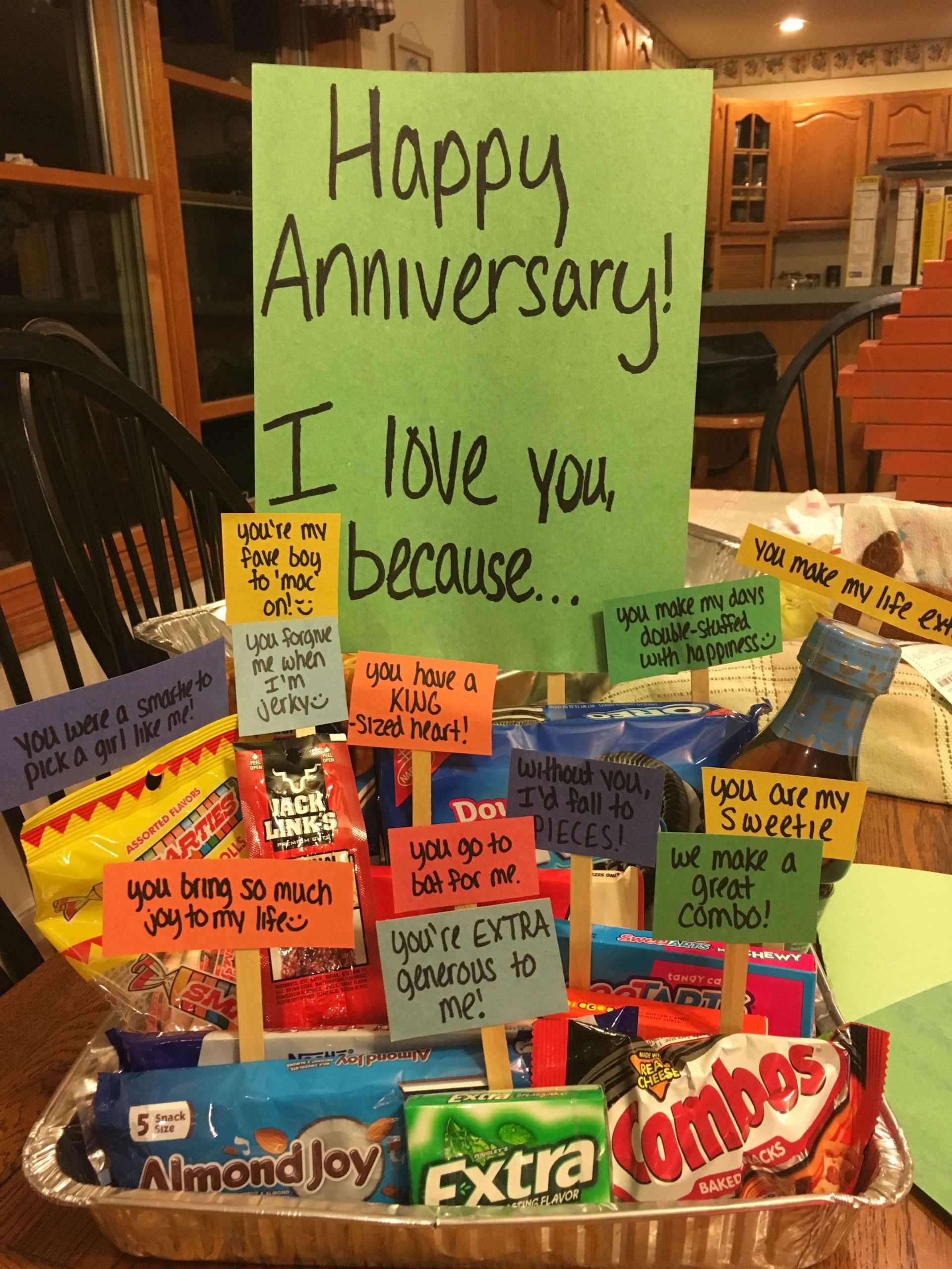 Cute Gift Ideas For Boyfriend Anniversary
 Happy anniversary cute ts