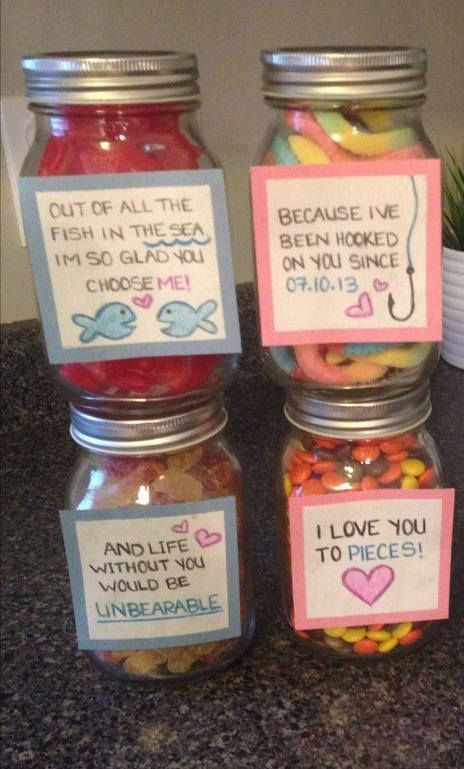 Cute Gift Ideas For Girlfriend Homemade
 ILoveYou Gift With Candy ts for girlfriend boyfriend
