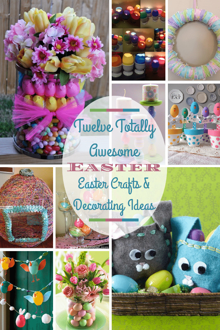 Easter Activity Ideas
 Twelve Easter Crafts Decorating Ideas and DIY Fun