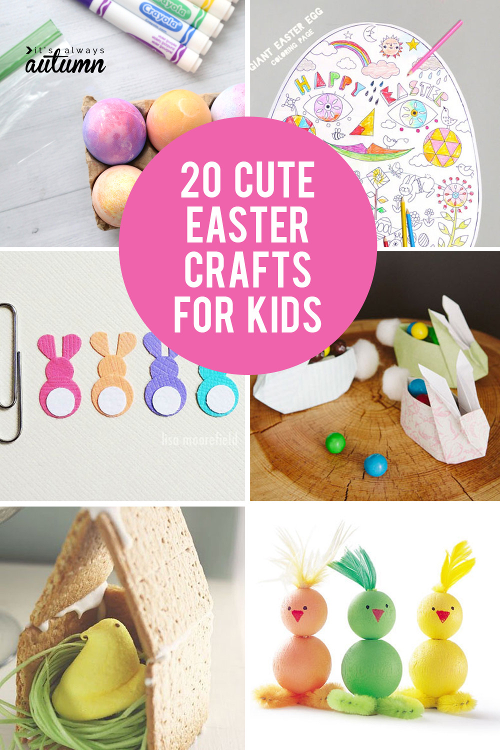 Easter Activity Ideas
 20 adorable Easter crafts for kids easy fun  It s