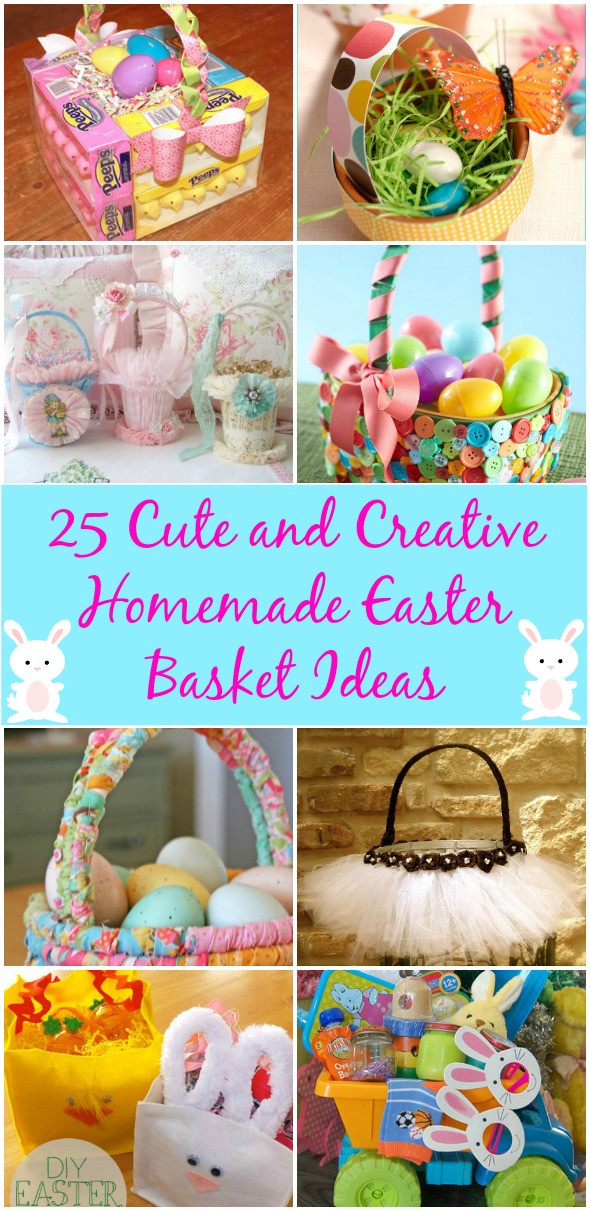 Easter Bags Ideas
 25 Cute and Creative Homemade Easter Basket Ideas Page 3