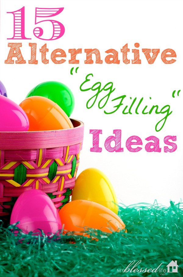 Easter Egg Filler Ideas
 15 Alternative Egg Filling Ideas