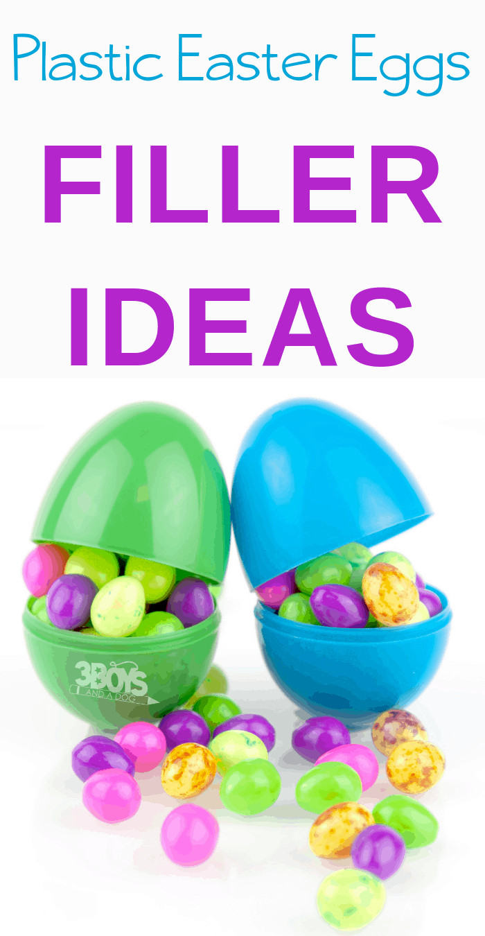Easter Egg Filler Ideas
 Easter Egg Filler Ideas and Egg Hunt Activities – 3 Boys