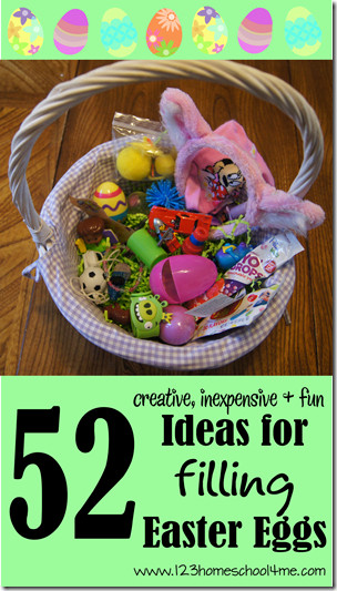 Easter Egg Filler Ideas
 52 Unique Easter Egg Fillers – Party Ideas