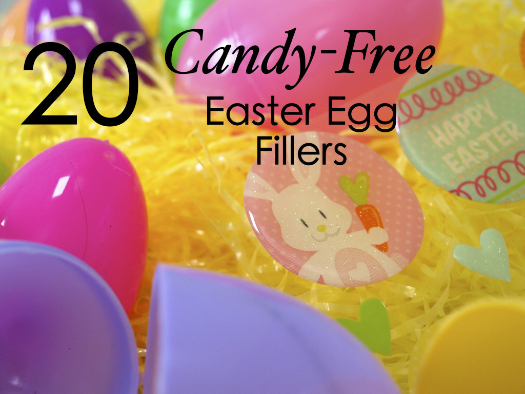 Easter Egg Filler Ideas
 Ideas for Easter Eggs Candy Free Fillers