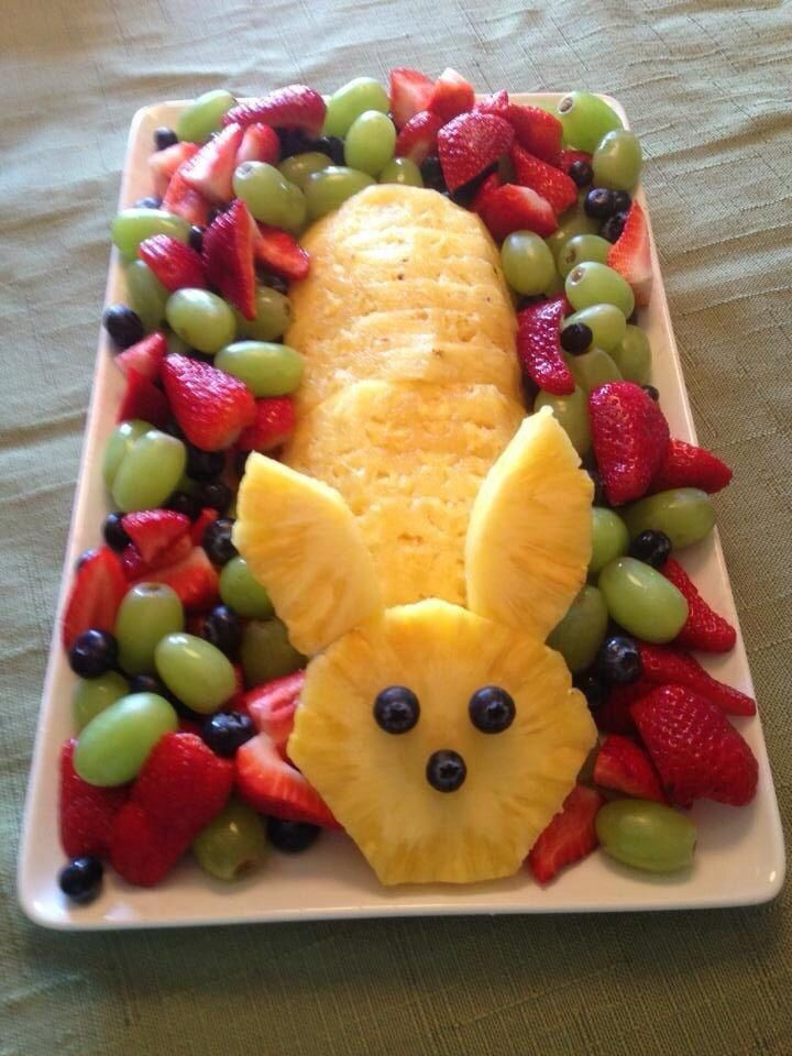 Easter Fruit Tray Ideas
 Easter fruit tray