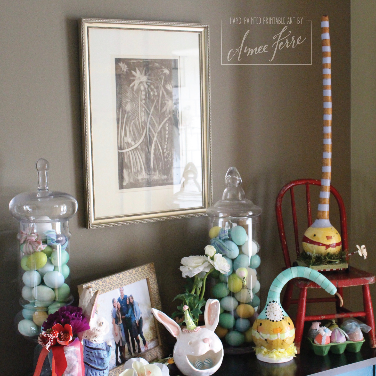Easter Home Decor
 Easter Home Decor 2017 The Entry Table Aimee Ferre