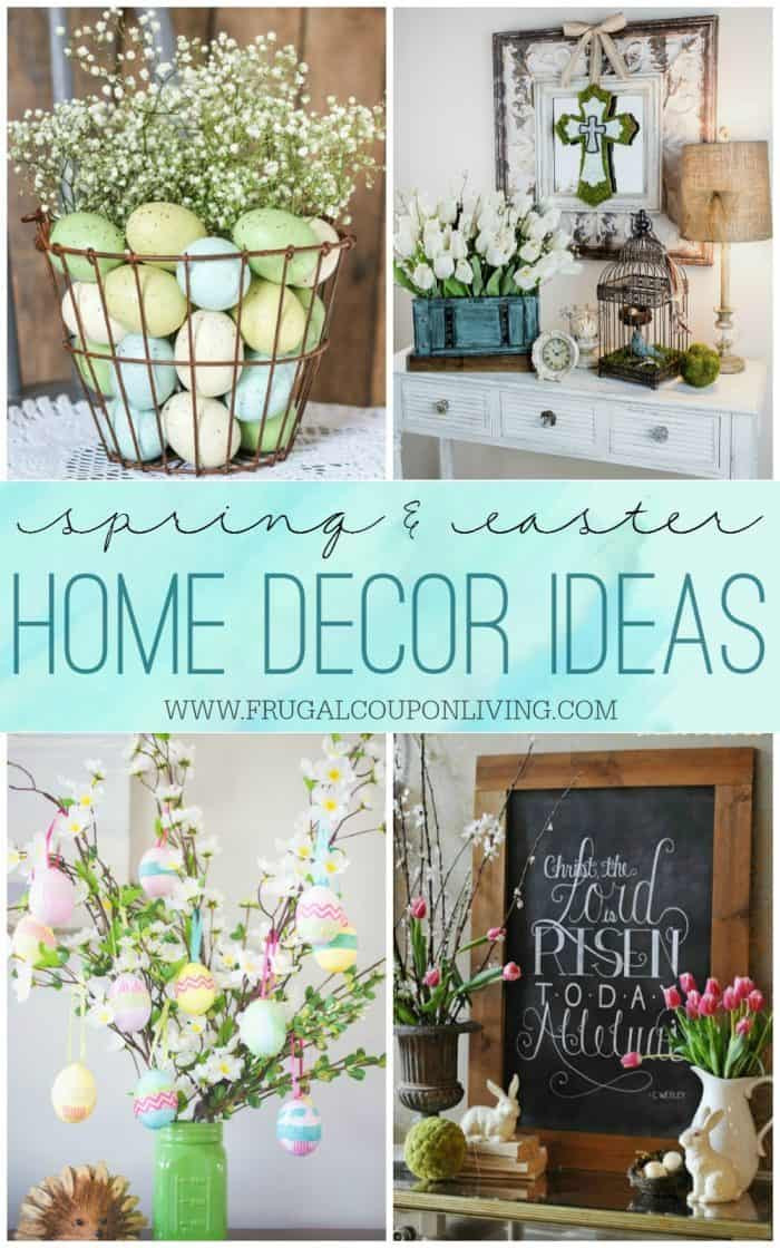 Easter Home Decorating Ideas
 Spring & Easter Home Decor Ideas