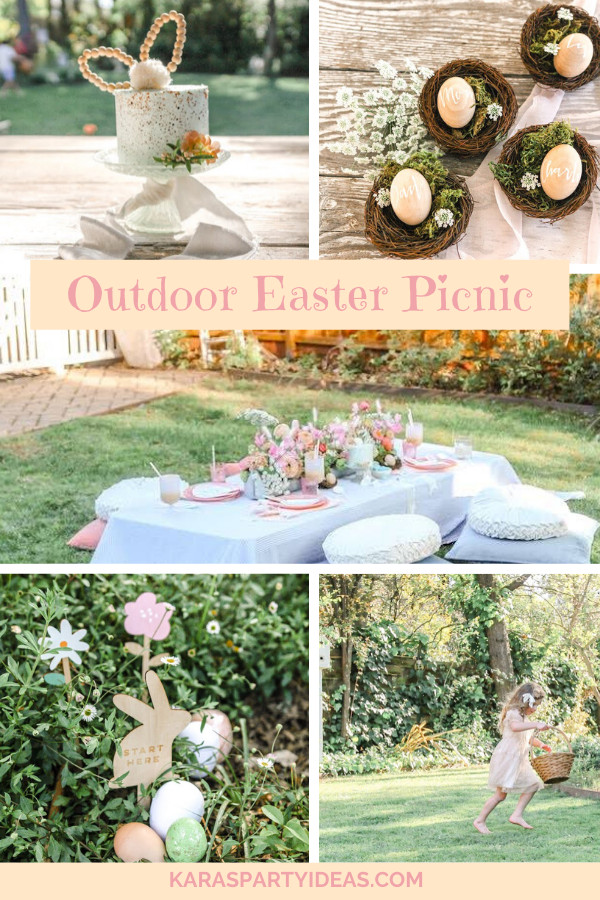 Easter Picnic Ideas
 Kara s Party Ideas Outdoor Easter Picnic