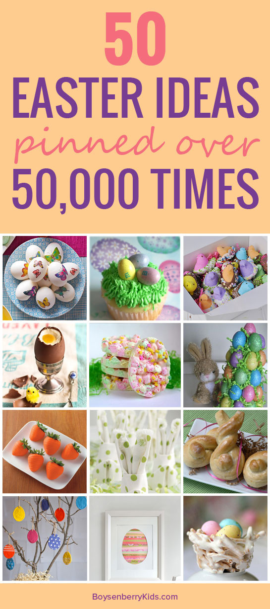 Easter Pinterest Ideas
 50 Easter Ideas Pinned Over 50 000 Times Pinterest