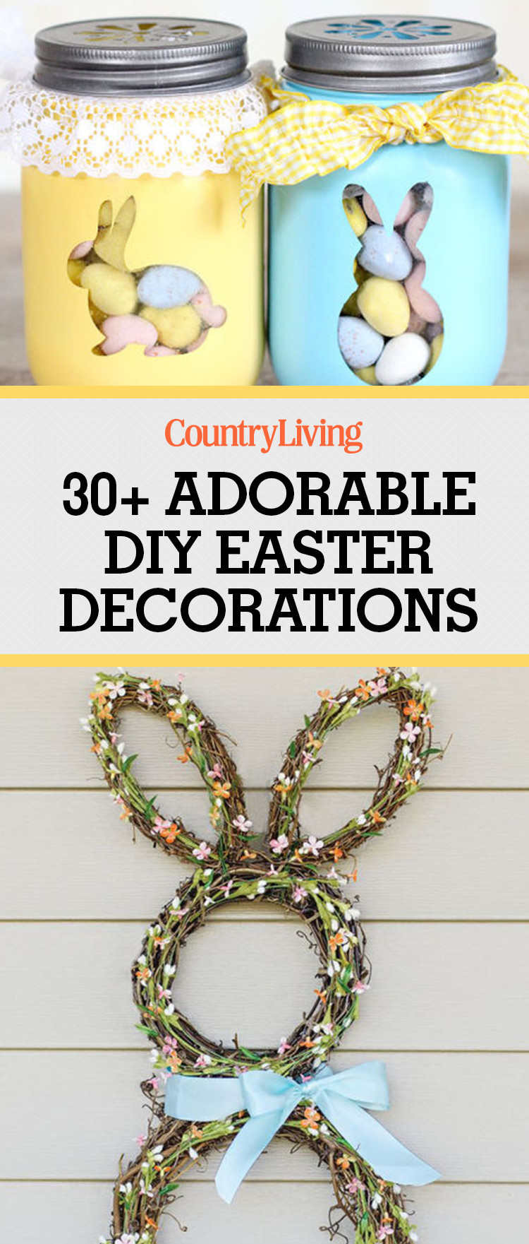 Easter Pinterest Ideas
 30 DIY Easter Decorations from Pinterest Homemade Easter