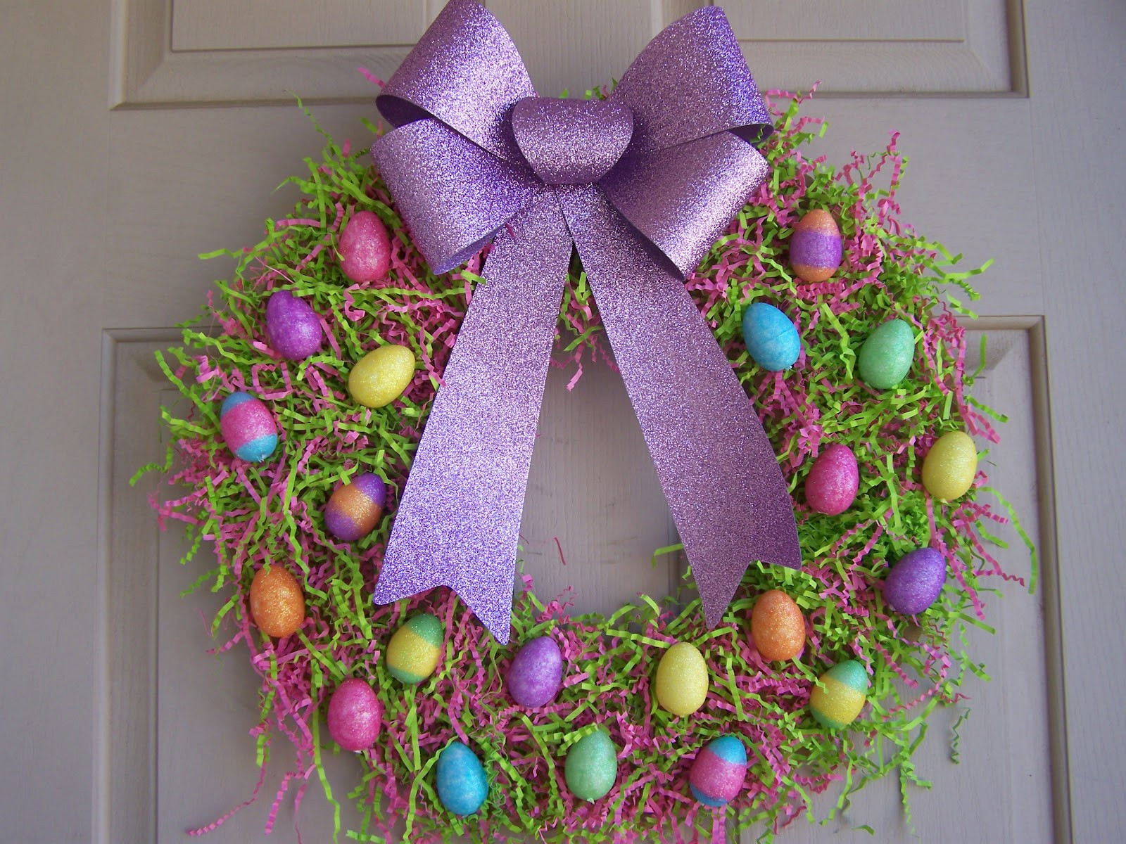 Easter Wreath Craft
 The Busy Broad Easter Egg Wreath