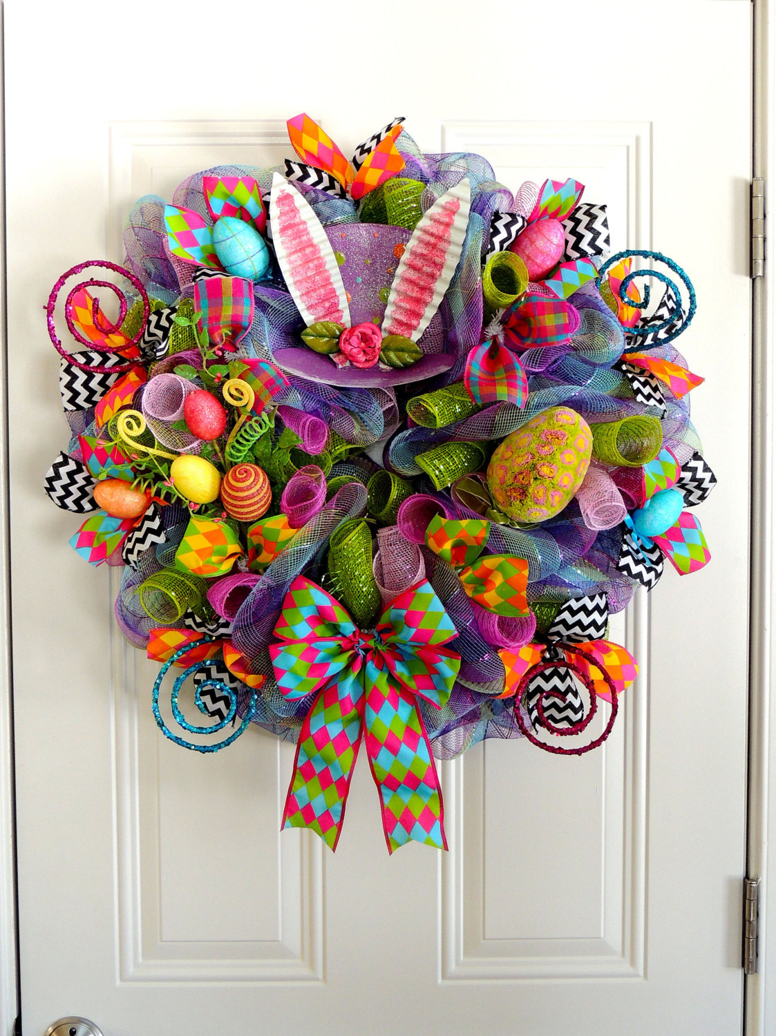 Easter Wreath Craft
 18 Cheerful Handmade Easter Wreath Designs To Get Your