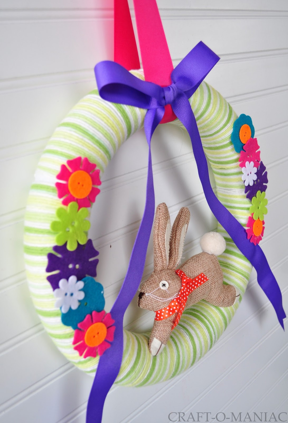 Easter Wreath Craft
 DIY Easter Wreath Craft O Maniac