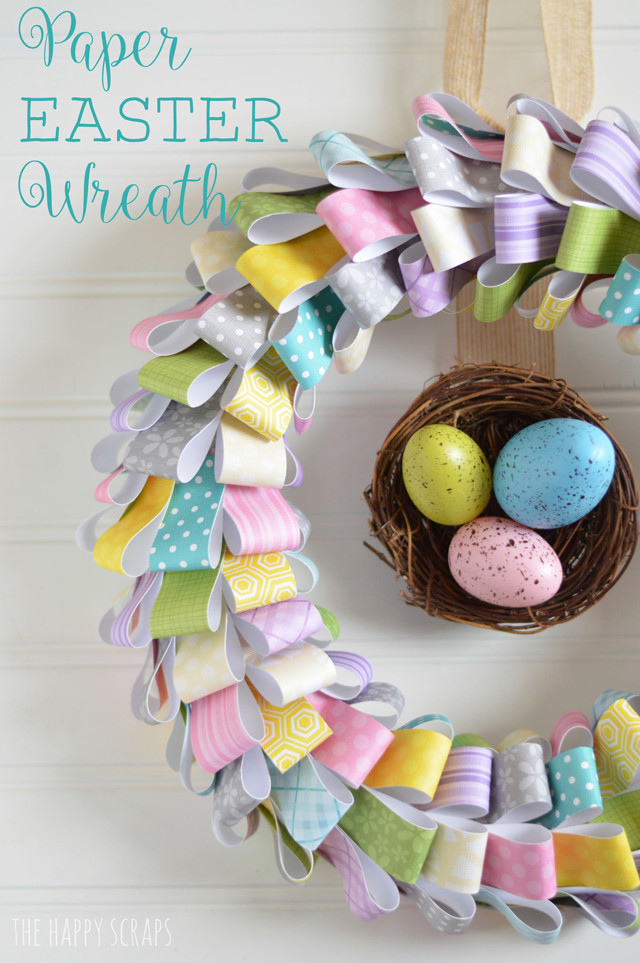 Easter Wreath Craft
 25 Easy Easter Crafts and Easter Home Decor Crafts