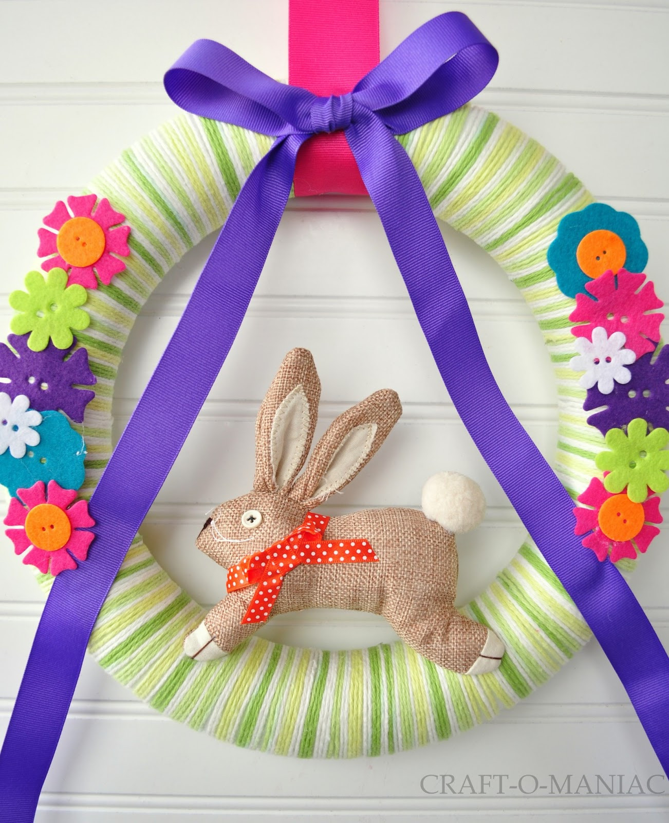 Easter Wreath Craft
 DIY Easter Wreath Craft O Maniac