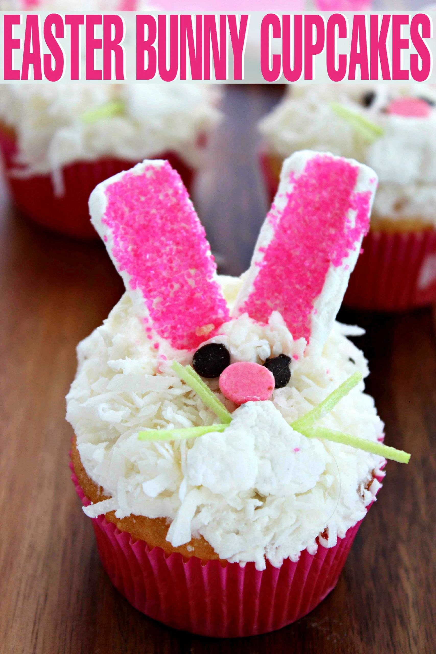 Easy Easter Cupcakes
 Easy Easter Bunny Cupcakes Baking Beauty