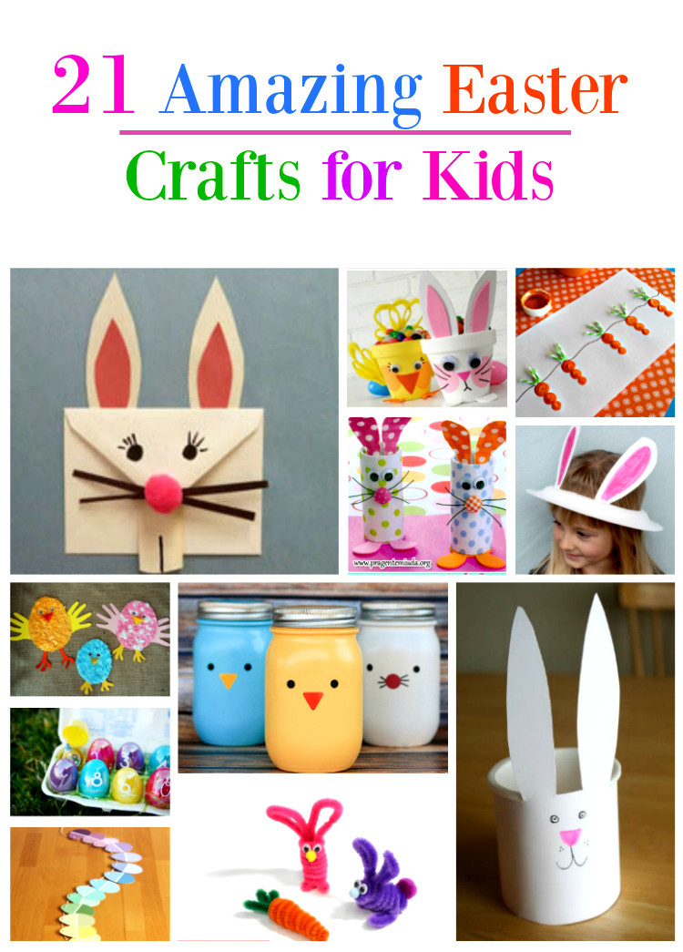 Fun Easter Crafts
 21 Amazing Easter Egg Crafts for Kids They Will Love