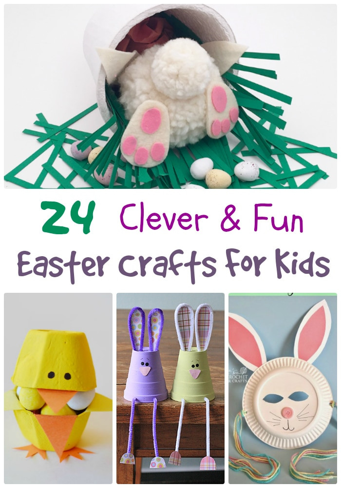 Fun Easter Crafts
 24 Clever and Fun Easter Crafts for Kids