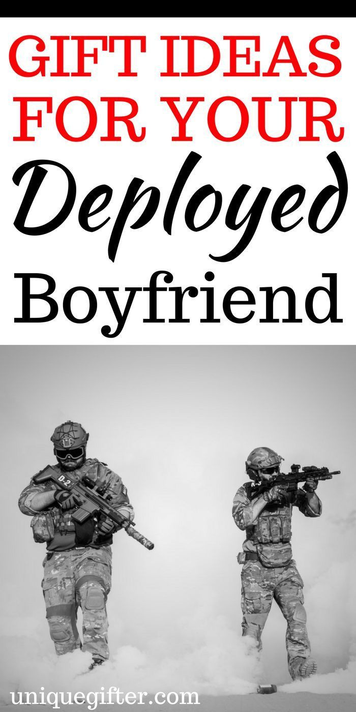 Gift Ideas For Army Boyfriend
 Gift Ideas for my deployed boyfriend