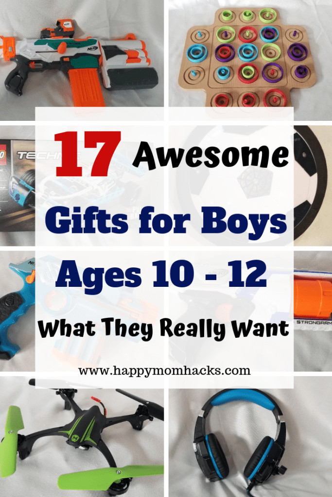 Gift Ideas For Boys Age 11
 20 Fun Gift Ideas for Boys Age 10 12 Best Gift Guide