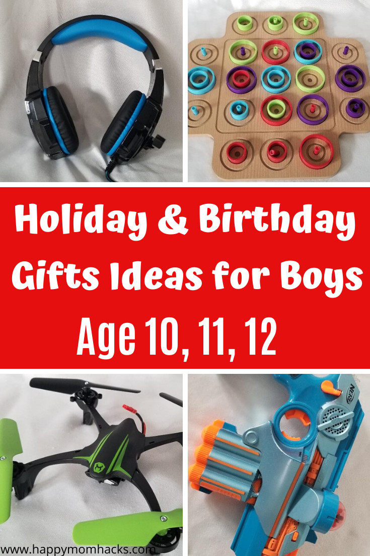 Gift Ideas For Boys Age 11
 20 Fun Gift Ideas for Boys Age 10 12 Best Gift Guide