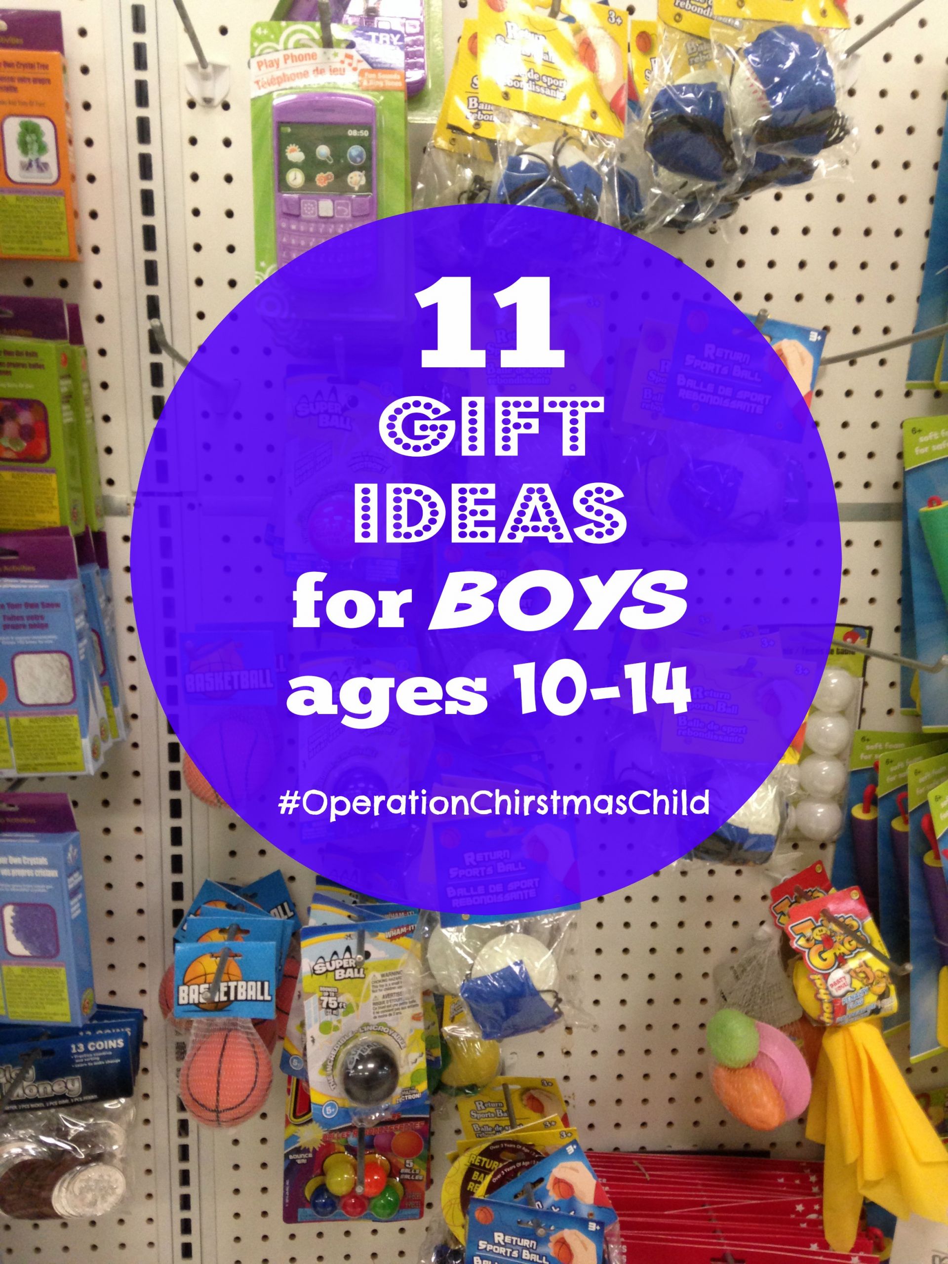 Gift Ideas For Boys Age 11
 Eleven Gift Ideas for Boys ages 10 14 Operation Christmas