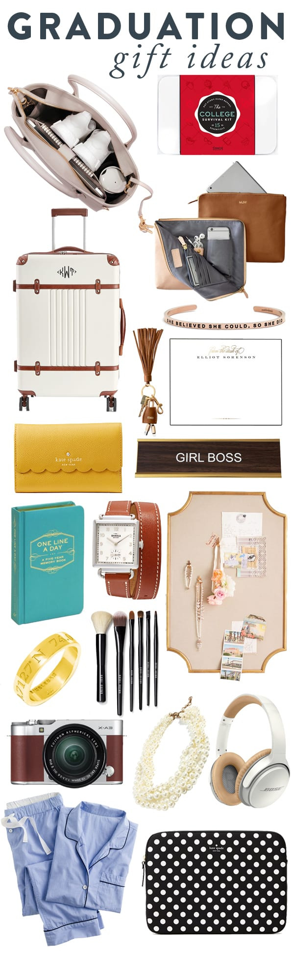 Gift Ideas For College Girls
 Graduation Gift Ideas The College Prepster