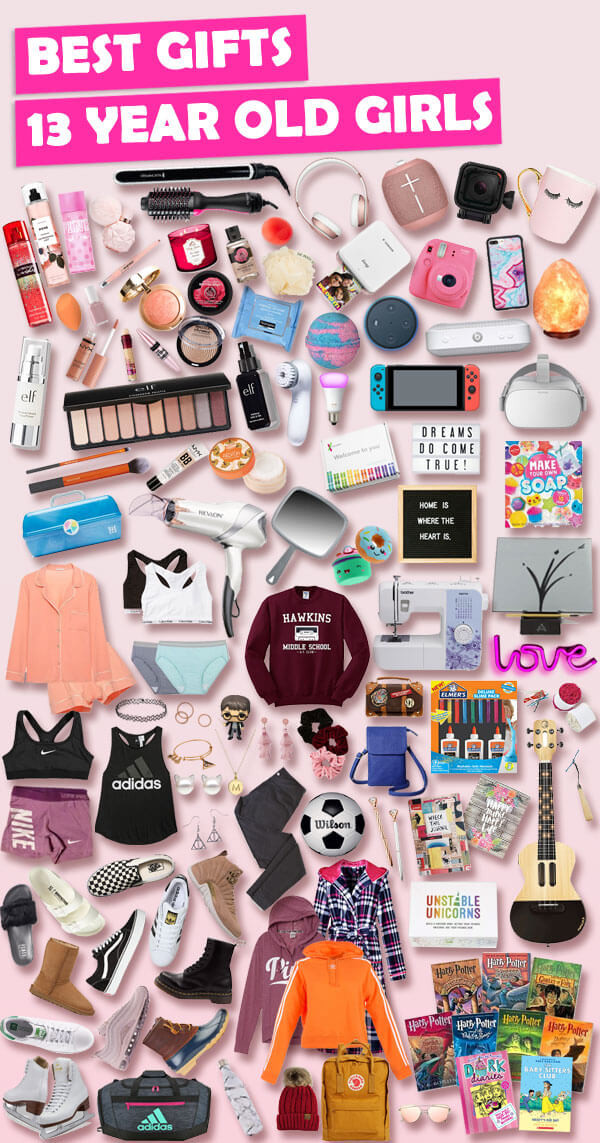 Gift Ideas For Girls Age 13
 Gifts for 13 Year Old Girls in 2020 [HUGE List of Ideas]