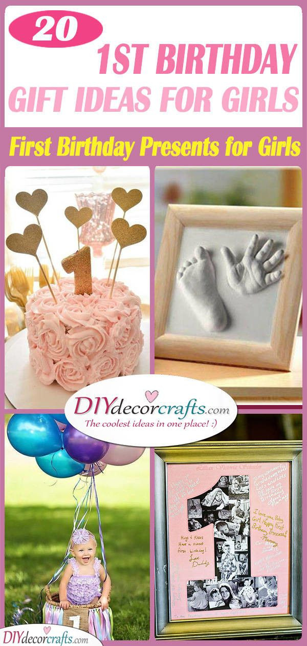 Gift Ideas For Girls First Birthday
 20 1ST BIRTHDAY GIFT IDEAS FOR GIRLS An Array of First