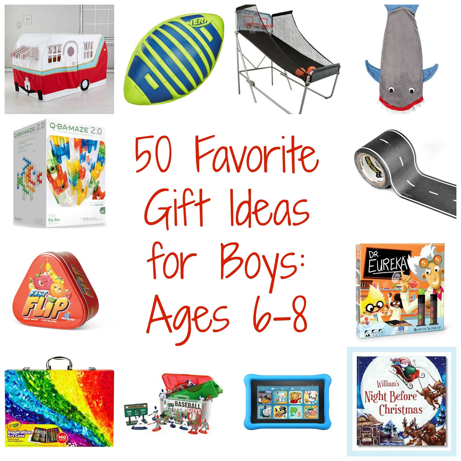 Gift Ideas For Toddler Boys
 50 Favorite Gift Ideas for Boys Ages 6 8 The Chirping Moms