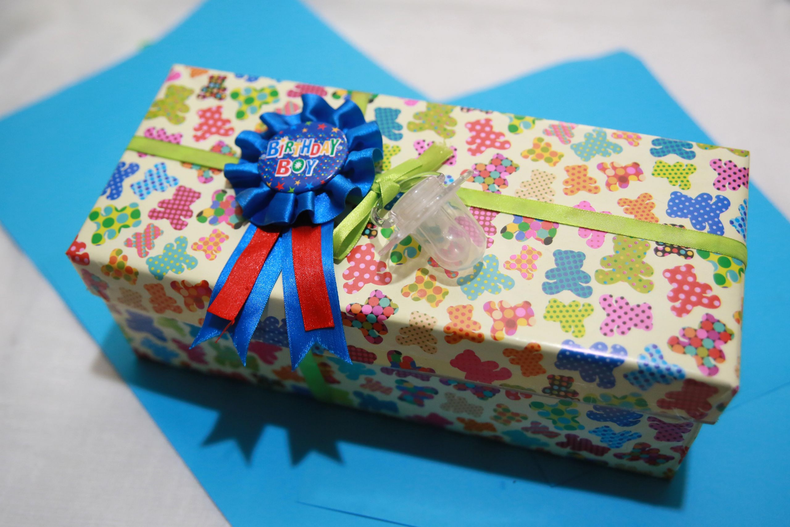 Gift Ideas For Toddler Boys
 How to Wrap Gifts for a Baby Boy 9 Steps with