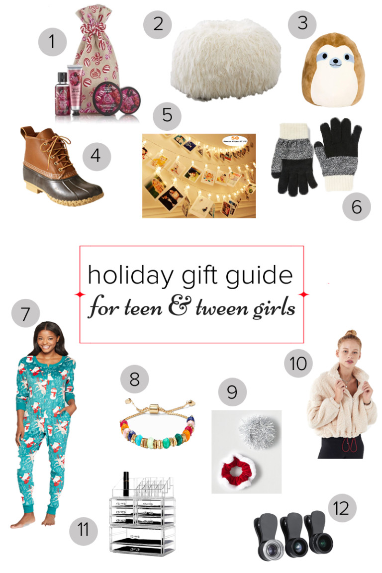Gift Ideas For Tween Girls
 Holiday Gift Ideas for Teen Tween Girls & Boys