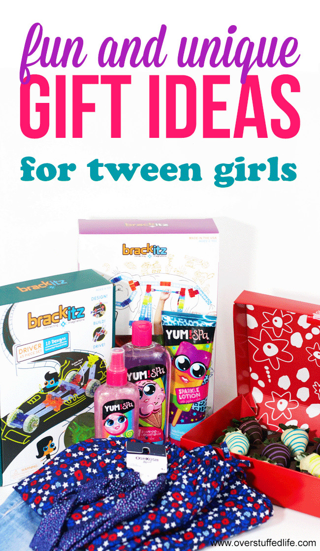Gift Ideas Tween Girls
 Fun and Unique Gift Ideas for Tween Girls Overstuffed Life