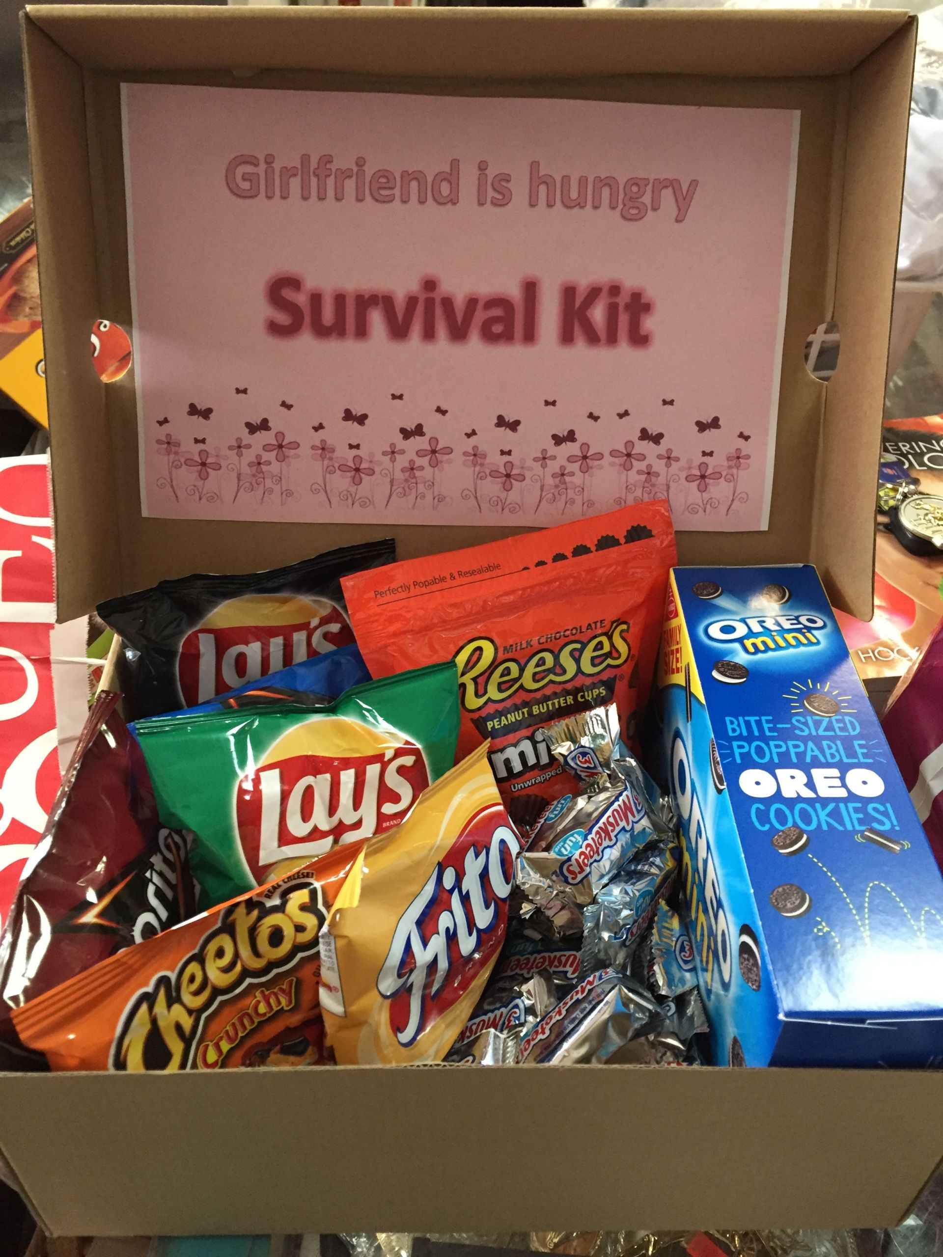 Girlfriend Bday Gift Ideas
 You can keep this girlfriend survival kit in your car for