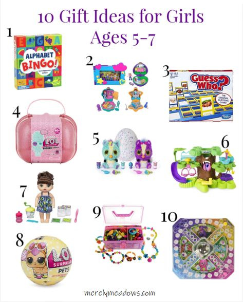 Girls Age 7 Gift Ideas
 10 Gift Ideas for Girls Ages 5 7 Merely Meadows