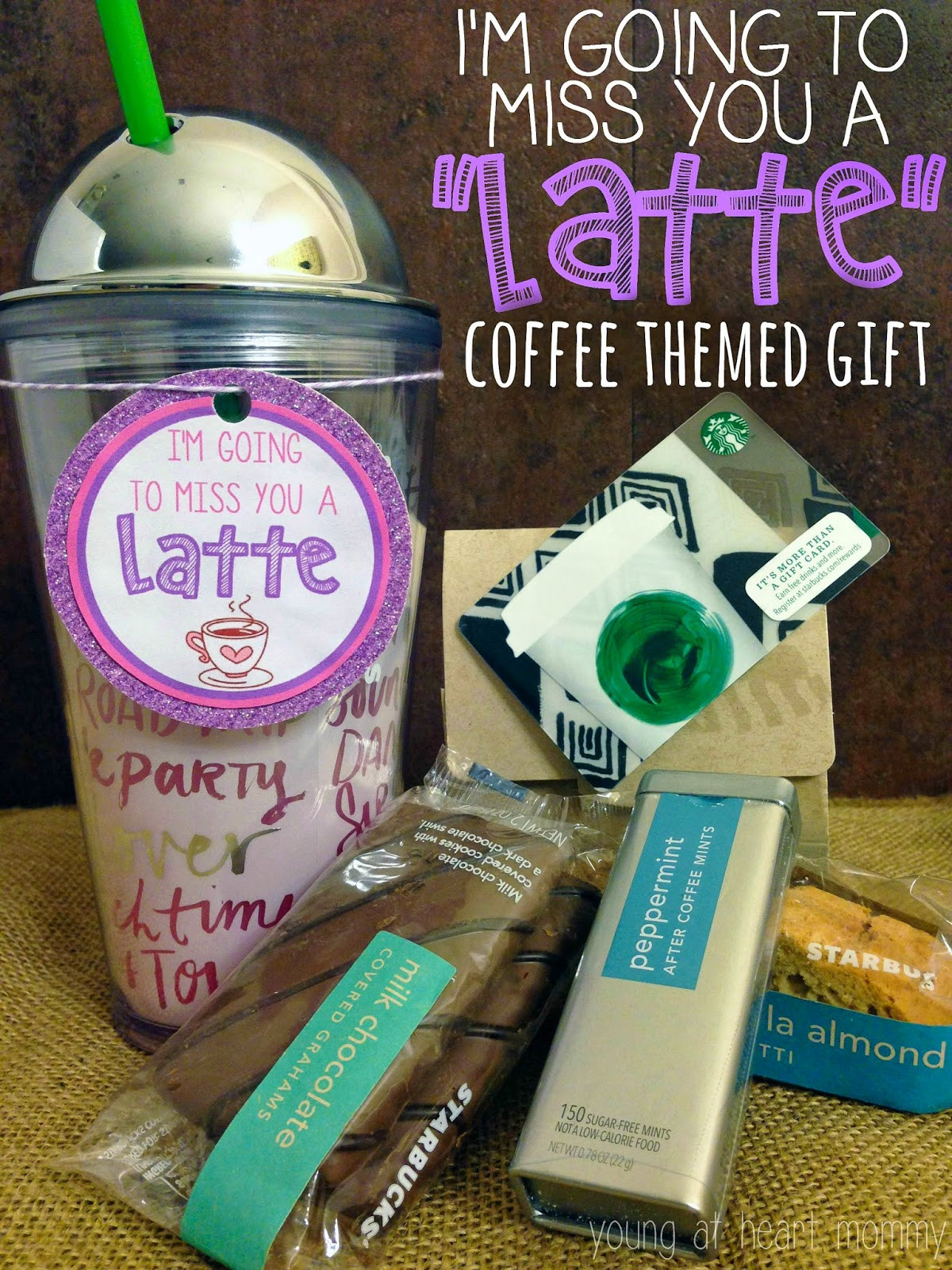 Going Away Gift Ideas For Girlfriend
 Young At Heart Mommy I m Going To Miss You A "LATTE