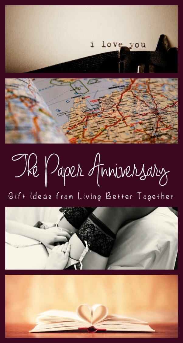Great Anniversary Gift Ideas
 The Paper Anniversary Gift Ideas