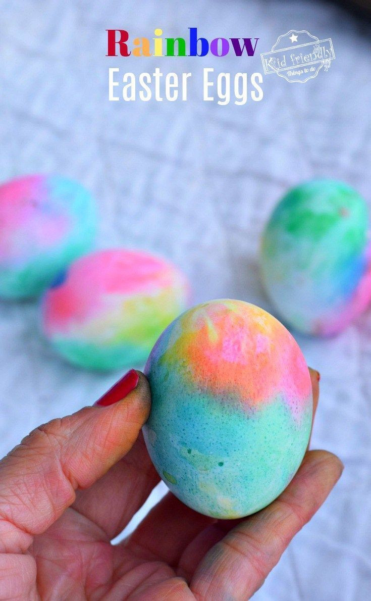 How To Make Easter Egg Dye With Food Coloring
 How to Dye Easter Eggs with Cotton Fabric and Reveal a